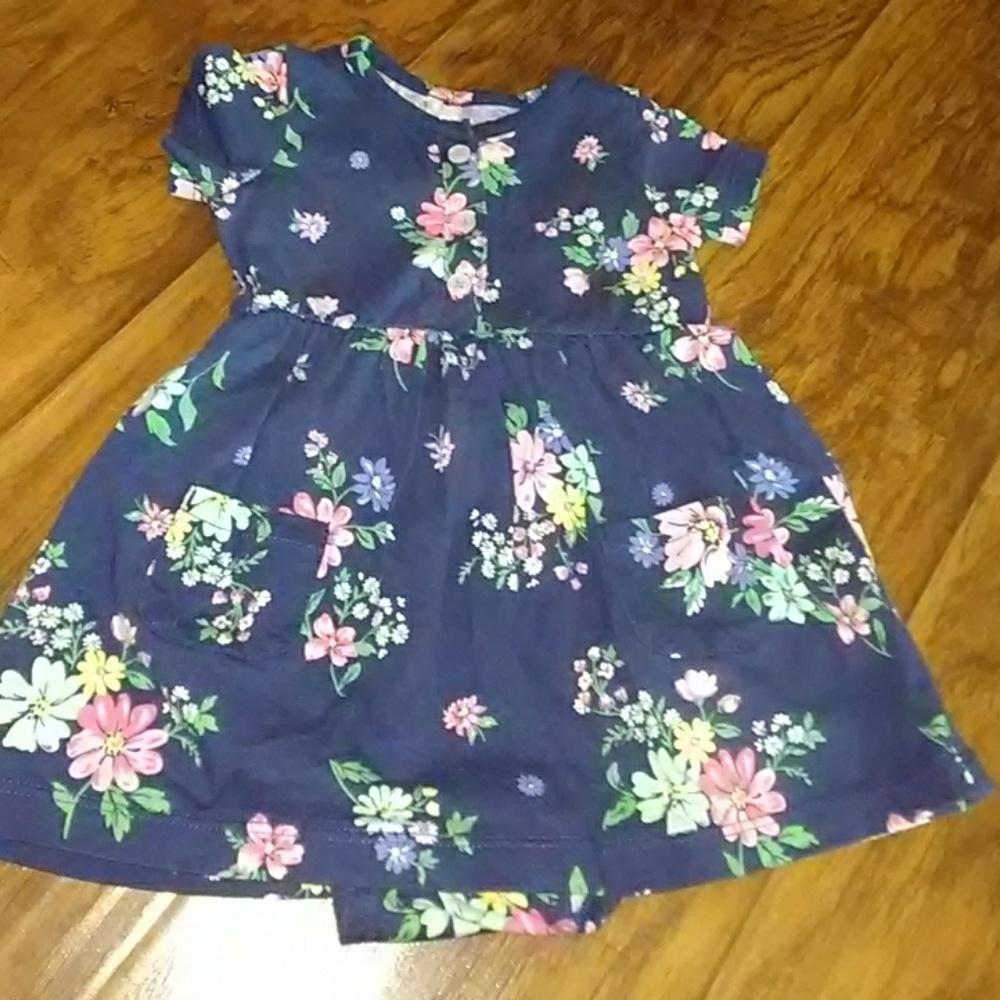 Carter's floral dress. Host pick.